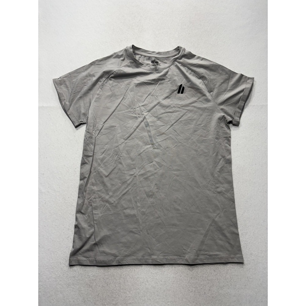 HyprMV Shirt Mens XL Gray Incognito Training Tee Raglan‎ Athletic Gym Stretch